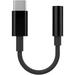 USB Type C to 3.5mm Female Headphone Jack Adapter USB C to Aux Audio Dongle Cable Cord Compatible with Samsung Galaxy Z Fold2 5G Strong Cable with DAC Adapter - Black