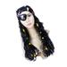 Adult Pirate Wig with Eye-Patch Fan Dress Up Party Wig With Dreadlocks Suitable for Men and Women