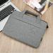 UAEBM Shoulder Strap Laptop Bag Men s and Women s Portable Shoulder Bag Inner Sleeve Bag 13.3 Inch Fashion Tablet Bag Gray Gray