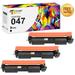 Toner Bank 047 Toner Cartridge Compatible for Canon 047 Cartridge 047 CRG047 CRG-047 ImageCLASS MF113W LBP113W i-SENSYS MF113W LBP113W (Black 3-Pack)