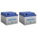 12V 26AH NB Replacement Battery Compatible with Meyra 2.432 Power Primus - 2 Pack