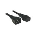 Tripp Lite Heavy-Duty Power Extension Cord 15A 14 AWG (IEC-320-C19 to IEC-320-C20) 3 ft. (1 m) (P036-003-15A)