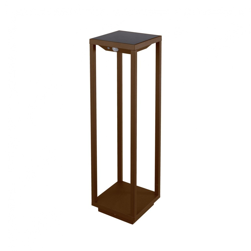 2,2 W batteriebetriebene LED-Solar-Hauslaterne, IP54 Zafferano-Corten Image