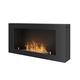 SOLOLED BlackBox 910 SimpleFire Bioethanol-Wandkamin mit Glas