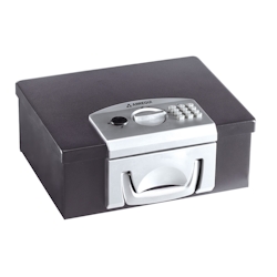 ARREGUI Bric C9547 Tragbare Geldkassette | Dokumentenkassette | Dokumentenbox mit Elektronikschloss | Koffersafe mit Griff | Aktenkoffer Tresor Image