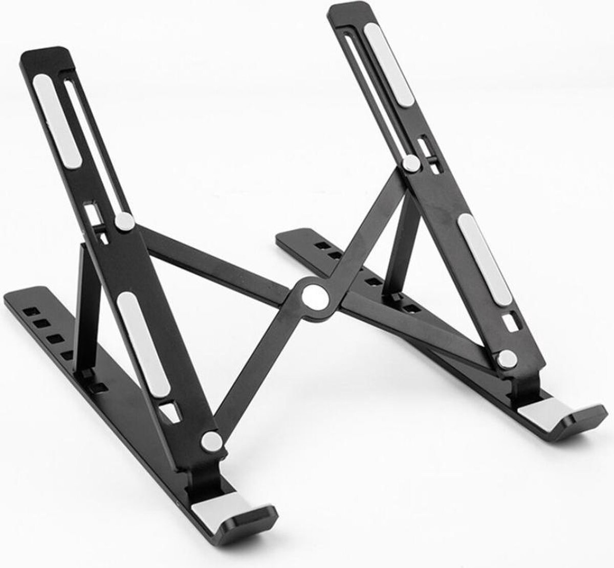 TOJ Laptopständer - Verstellbarer Tablethalter - Ergonomisch Leichtgewicht - 10 bis 17 Zoll - Schwarz Image