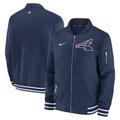 Men's Nike Navy Chicago White Sox Authentic Collection Full-Zip Bomber Jacket