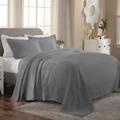 Florin Matelasse Bedspread Set, King, Gray