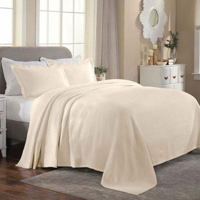 Florin Matelasse Bedspread Set, Twin, Ivory