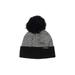 Calvin Klein Beanie Hat: Black Color Block Accessories