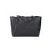 Tory Burch Leather Tote Bag: Black Bags