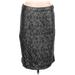 J.Crew Collection Casual Skirt: Silver Bottoms - Women's Size 12