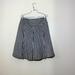 J. Crew Skirts | J.Crew Collection Black White Striped Silk Skirt Size 4 | Color: Black/White | Size: 4