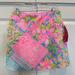 Lilly Pulitzer Skirts | Nwt Lilly Pulitzer Monica Skort Upf 50+ Multi Block Party Golf Size 8 | Color: Blue/Pink | Size: 8