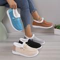 Women's Solid Color Boots, Slip On Round Toe Low-top Velvet Warm Fluffy Non-slip Soft Sole Shoes, Winter Comfy Shoes