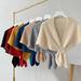Fashion Shawl Ladies Hollow Knitting Cape Outer Small Shawl Knitted Vest Shoulder Scarf For Women