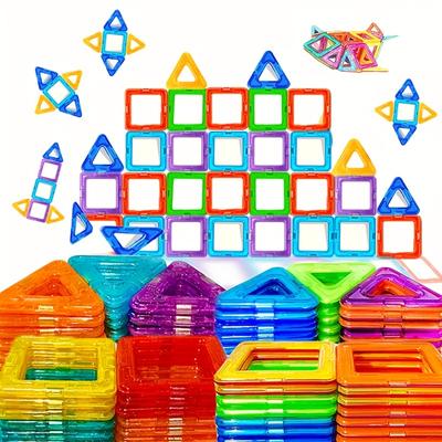 Magnetic Building Blocks Big Size And Mini Size Diy Magnets Toys, Designer Construction Set Gifts, Christmas/halloween/thanksgiving Gift Easter Gift