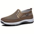 Men's Slip-on Sneakers Loafers - Athletic Shoes - Comfortable And Breathable Walking Shoes