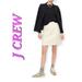 J. Crew Skirts | J Crew Wool Mix Mini Pencil Skirt In Yellow Cream | Color: Cream/Yellow | Size: 2