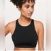 Lululemon Athletica Tops | Lululemon Energy Sports Bra High Neck A/B | Color: Black | Size: A/B