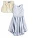 Disney Dresses | Girls Dress & Bolero Disney Nutcracker Blue White High Low Sleeveless-Sz 7/8 | Color: Blue/White | Size: 7/8