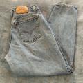 Levi's Jeans | Levi’s Vintage Rare Orange Tab 951 High Rise Wedgie Mom Jeans Light Wash Denim | Color: Blue | Size: 12p