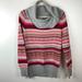 Athleta Sweaters | Athleta Shasta Cowl Neck Pullover Sweater M | Color: Gray/Pink | Size: M
