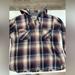 Carhartt Shirts & Tops | Carhartt Hooded Flannel | Color: Blue/White | Size: 20b