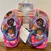 Disney Shoes | Disney Encanto Baby/Toddler Girls Flip Flop Sandals Nwt Size S 5/6 | Color: Pink/Purple | Size: 5bb