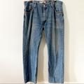 Levi's Jeans | Levi’s 505 Straight Fit Medium Wash Denim Jeans 36x30 5 Pocket Styling Detail | Color: Blue | Size: W 38 X L 32