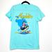 Disney Tops | Disney Aladdin Princess Genie Blue Green T-Shirt S | Color: Blue/Green | Size: S