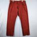 Levi's Jeans | Levi Strauss Co. 501 Jeans Mens 38 Red Denim Button Fly Straight Leg Mens 38x32 | Color: Red | Size: 38
