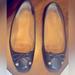 Tory Burch Shoes | Laila Leather Ballet Flats Size 8 | Color: Black | Size: 8