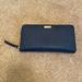 Kate Spade Bags | Navy Blue Kate Spade Zippy Wallet | Color: Blue/Gold | Size: Os