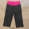 Nike Pants & Jumpsuits | Nike Capri Pants | Color: Black/Pink | Size: M