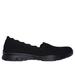 Skechers Women's Seager - Alpine Chic Flats | Size 9.0 | Black | Textile | Vegan | Machine Washable