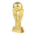 Sosoport Trophies for Reward Competitions Trophy Cups Child School Trophy Fishing Rod Strap Resin Trophies Captain Arm Bands for Soccer Fluffy Mitten Trophys Football Campus Fan Supplies