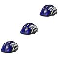 Abaodam 3pcs Children's Helmet Kids Full Helmet Skateboarding Helmets Skating Helmet Kids Bike Helmet Kids Cycle Helmet Riding Helmet Outdoor Helmet Roller Skating Safety Eps