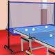 HDYZJQ Professional Table Tennis Ball Catch Net-Rolling Ping Pong Table Net, Ping Pong Catch Net for Any Table 72 To 82 Inch, Training Grounds Table Tennis Ball Catch Net Collector (Color : Black)