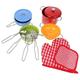 Abaodam 3 Sets Play House Toy Water Toys Kitchen Playset Cooking Toys Fake Cooking Playthings Interactive Playthings Kids Toys Childrens Toys Educational Plaything Stainless Steel Boy Girl