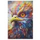 Eagle Wooden Jigsaw Puzzles 1000 Pieces Jigsaw Puzzle Family Activity Jigsaw Puzzles Educational Games for Adults And Kids Age 12 Years Up （78×53cm）