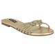 Nine West Women's Luxury Sandal, Gold 710, 7.5 UK