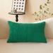 Beauty Acrylic Reversible Pillow Cover Polyester in Green | 12 H x 20 W in | Wayfair 2xT13-54 grass green