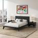 George Oliver Kristyann 3 Piece Bedroom Set Wood in Black/Brown | 42 H x 82 W x 85.75 D in | Wayfair 9EC15887975F4BB1A4374849418F51E3