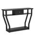Red Barrel Studio® Haris 47" Console Table Wood in Black | 32 H x 47 W x 12 D in | Wayfair B3D7E3C29FC44ACDA49EF338B328F4FE