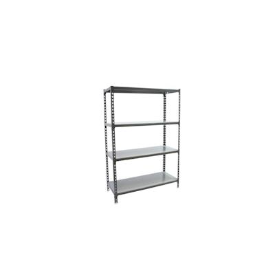 PROREGAL Schwerlastregal MID METAL SHARK | HxBxT 150x80x50cm | Fachlast 180kg | Anthrazit-Verzinkt | Regal Standregal Werkstattregal Lagerregal Image