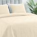 Reversible Coverlet Bedding Set for All Season 3 Piece (1 Quilt, 2 Pillow Shams)