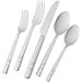 Stainless Steel Flatware Set, 20-piece, Silver