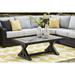 Signature Design by Ashley Beachcroft Black / Light Gray Outdoor Coffee Table - 48"W x 28"D x 18"H