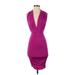 Moda International Casual Dress: Purple Dresses - Women's Size X-Small